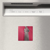 Der Temper von der Straßburger Kathedrale Magnet (In Situ (Geschirrspüler))