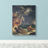 Der Tempest, c.1762 Leinwanddruck (Insitu (Holzboden))