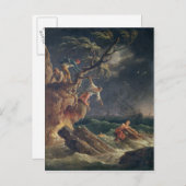 Der Tempest, c.1762 Postkarte (Vorne/Hinten)