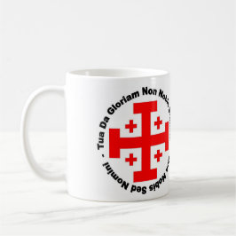 "Der Templar des Ritters" Tasse
