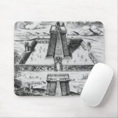 Der Templo Bürgermeister bei Tenochtitlan Mousepad (Mit Mouse)