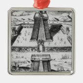 Der Templo Bürgermeister bei Tenochtitlan Ornament Aus Metall (Vorne)