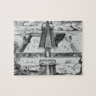 Der Templo Bürgermeister bei Tenochtitlan Puzzle