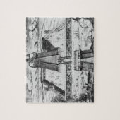 Der Templo Bürgermeister bei Tenochtitlan Puzzle (Vertikal)