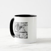 Der Templo Bürgermeister bei Tenochtitlan Tasse (Vorderseite Links)