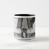 Der Templo Bürgermeister bei Tenochtitlan Zweifarbige Tasse (Mittel)