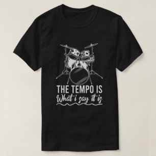 Der Tempo ist, was ich sage, es ist Geschenk lusti T-Shirt
