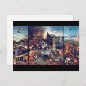 Der Tempo von Saint Anthony, Bosch Postkarte (Vorne/Hinten)