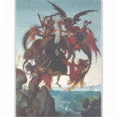 Der Tempo von Saint Anthony von Michelangelo Aufkleber (Vorderseite)