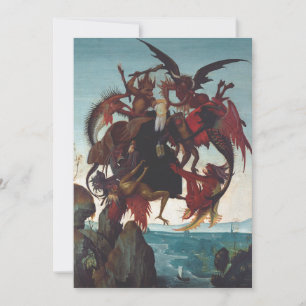 Der Tempo von Saint Anthony von Michelangelo Dankeskarte
