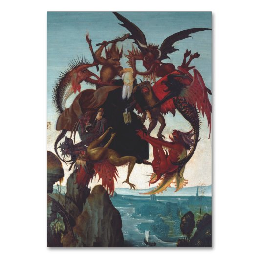 Der Tempo von Saint Anthony von Michelangelo Tischnummer (Vorderseite)