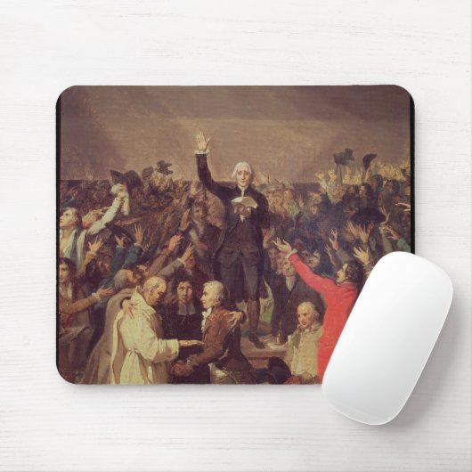 Der Tennisplatz-Eid Mousepad (Mit Mouse)