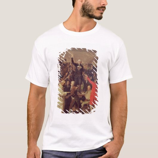 Der Tennisplatz-Eid T-Shirt (Vorderseite)