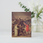 Der Tennisplatz Postkarte (Stehend Vorderseite)