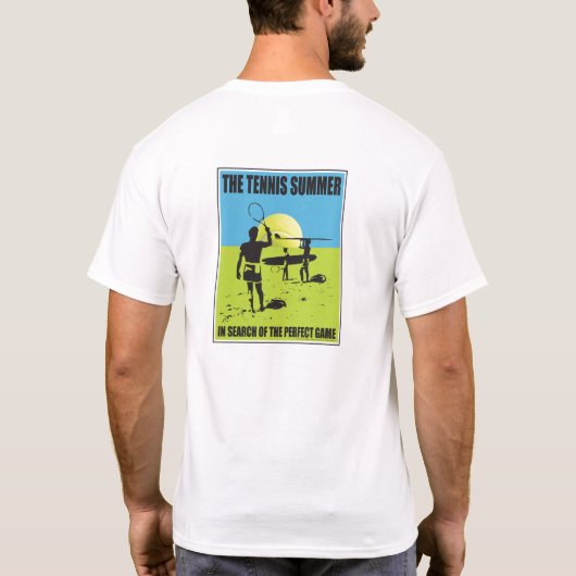 Der Tennissommer T-Shirt (Rückseite)