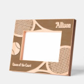 Der Tennissport Geätzte Rahmen (Links)