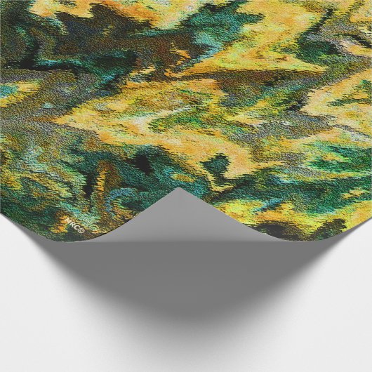 Der Teppich... Geschenkpapier (Ecke)