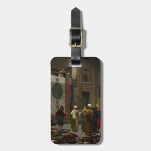 Der Teppich-Kaufmann, c.1887 (Öl auf Leinwand) Gepäckanhänger