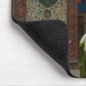 Der Teppich-Kaufmann, c.1887 (Öl auf Leinwand) Mousepad (Ecke)