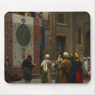 Der Teppich-Kaufmann, c.1887 (Öl auf Leinwand) Mousepad