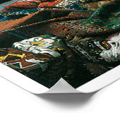 Der Teppichhändler c. 1887 Poster (Ecke)