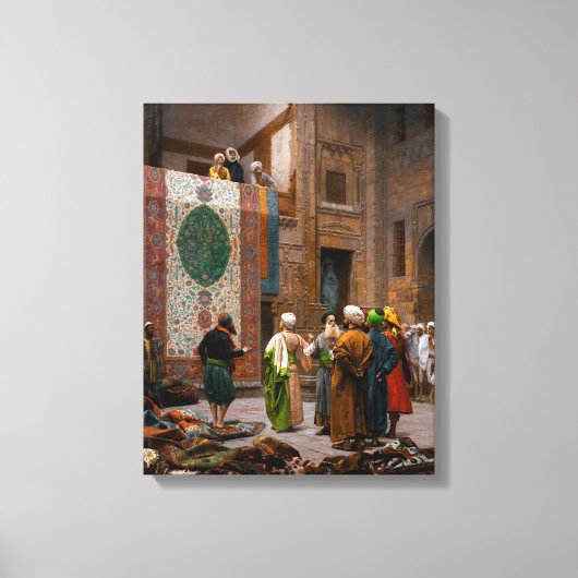 Der Teppichhändler | Jean-Lé zu Gé rô mich | Leinwanddruck (Vorderseite)
