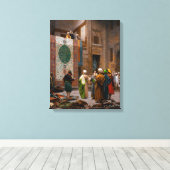 Der Teppichhändler | Jean-Lé zu Gé rô mich | Leinwanddruck (Insitu (Holzboden))