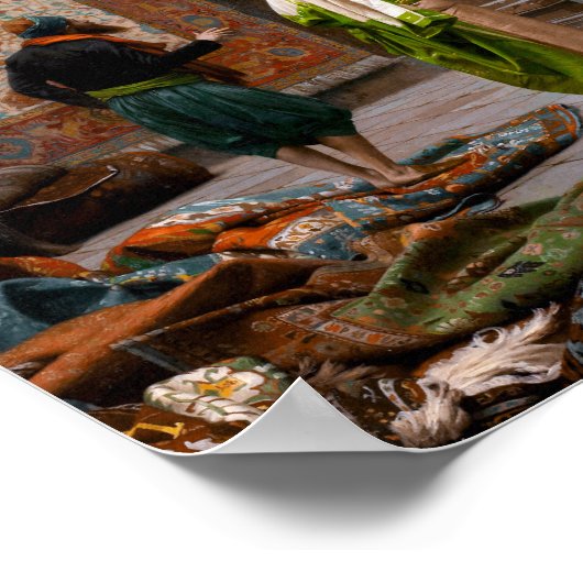 Der Teppichhändler | Jean-Lé zu Gé rô mich | Poster (Ecke)