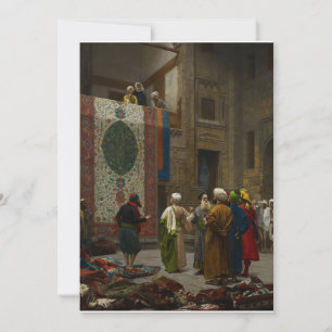 Der Teppichhändler Jean Leon Gerome Leinwanddruck Einladung