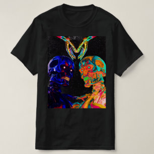 Der Terminator in Retro-Kunst T-Shirt
