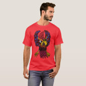 Der Terror-Vogel von oberer Mongolei T-Shirt (Vorne ganz)