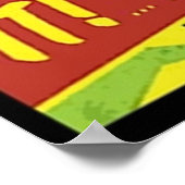 Der Terror vom Jenseits des Weltraums Poster (Ecke)