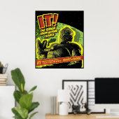 Der Terror vom Jenseits des Weltraums Poster (Heimbüro)