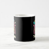 Der Test der dritten Klasse Rainbow Test Day Teach Kaffeetasse (Mittel)