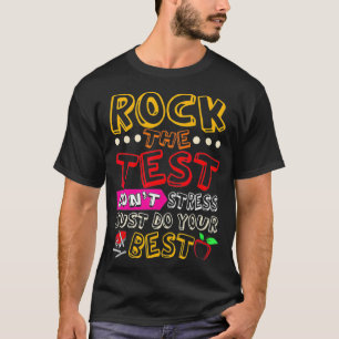 Der Testlehrer startete die Testprüfung T T-Shirt