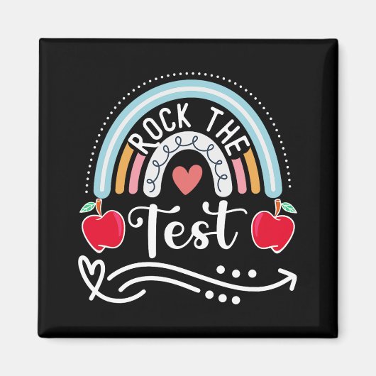 Der Testtag des Testlehrers: Funny Teache Magnet (Vorne)