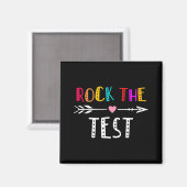Der Testtag des Testlehrers: Funny Teache Magnet (Vorderseite/Rückseite)