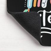 Der Testtag des Testlehrers: Funny Teache Mousepad (Ecke)