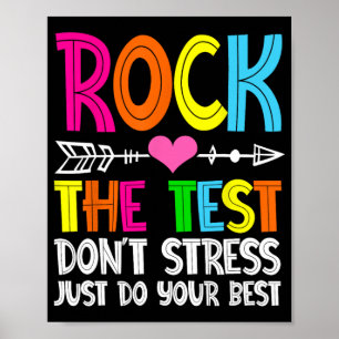 Der Testtag des Testlehrers: Funny Teache Poster