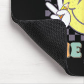Der Testtag Retro Motivierend Teacher St. Mousepad (Ecke)