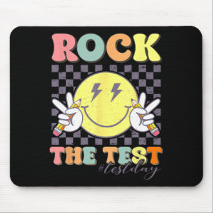 Der Testtag Retro Motivierend Teacher St. Mousepad
