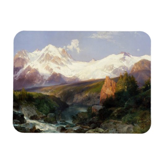 Der Teton-Bereich Magnet (Horizontal)