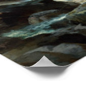 Der Teton-Bereich Poster (Ecke)