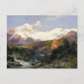 Der Teton-Bereich Postkarte (Vorderseite)