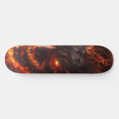 Der Teufel am Feuer Skateboard (Horizontal)