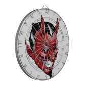 Der Teufel Dartscheibe (Vorderseite Links)