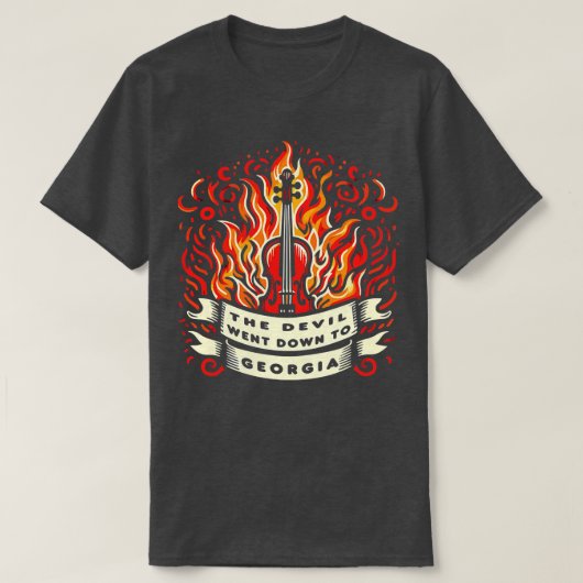 Der Teufel ging nach Georgia TShirt 2 (Design vorne)