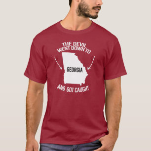 Der Teufel ging nach Georgien und got gefangen T-Shirt