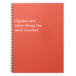 Der Teufel hat es erfunden Notizblock