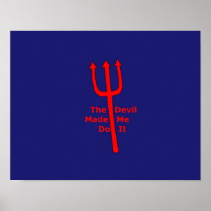 Der Teufel hat mich dazu gebracht. Poster